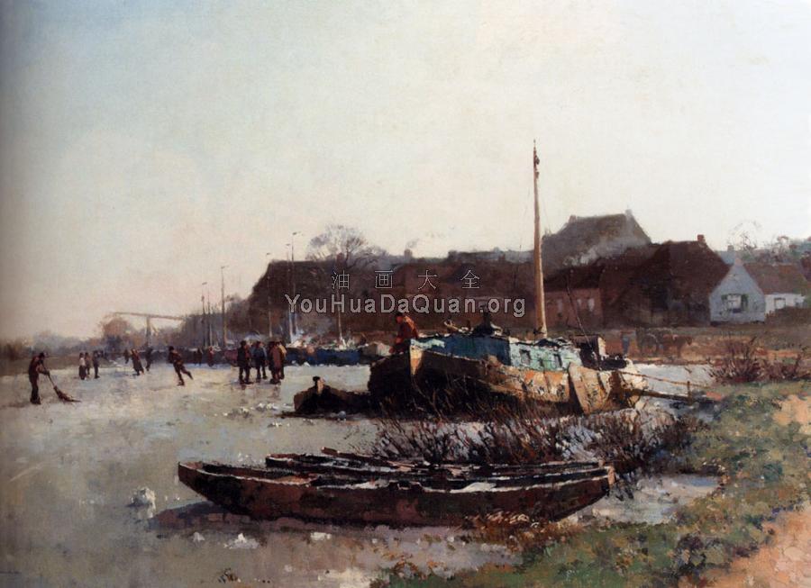 Winterfun On De Loswal Hattem - 科内利斯·维里登伯格